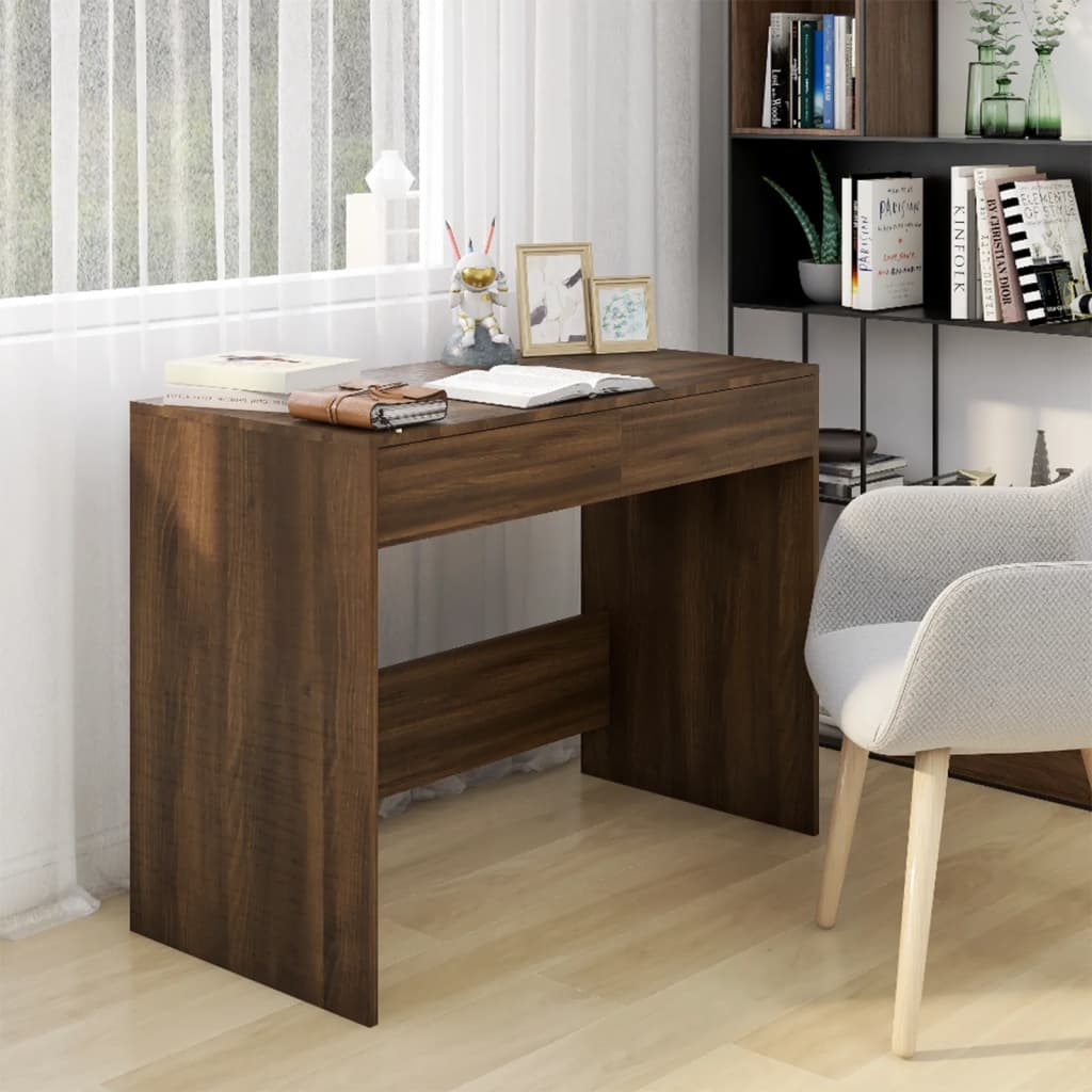 Desk 101X50X76.5 Cm Engineered Wood
