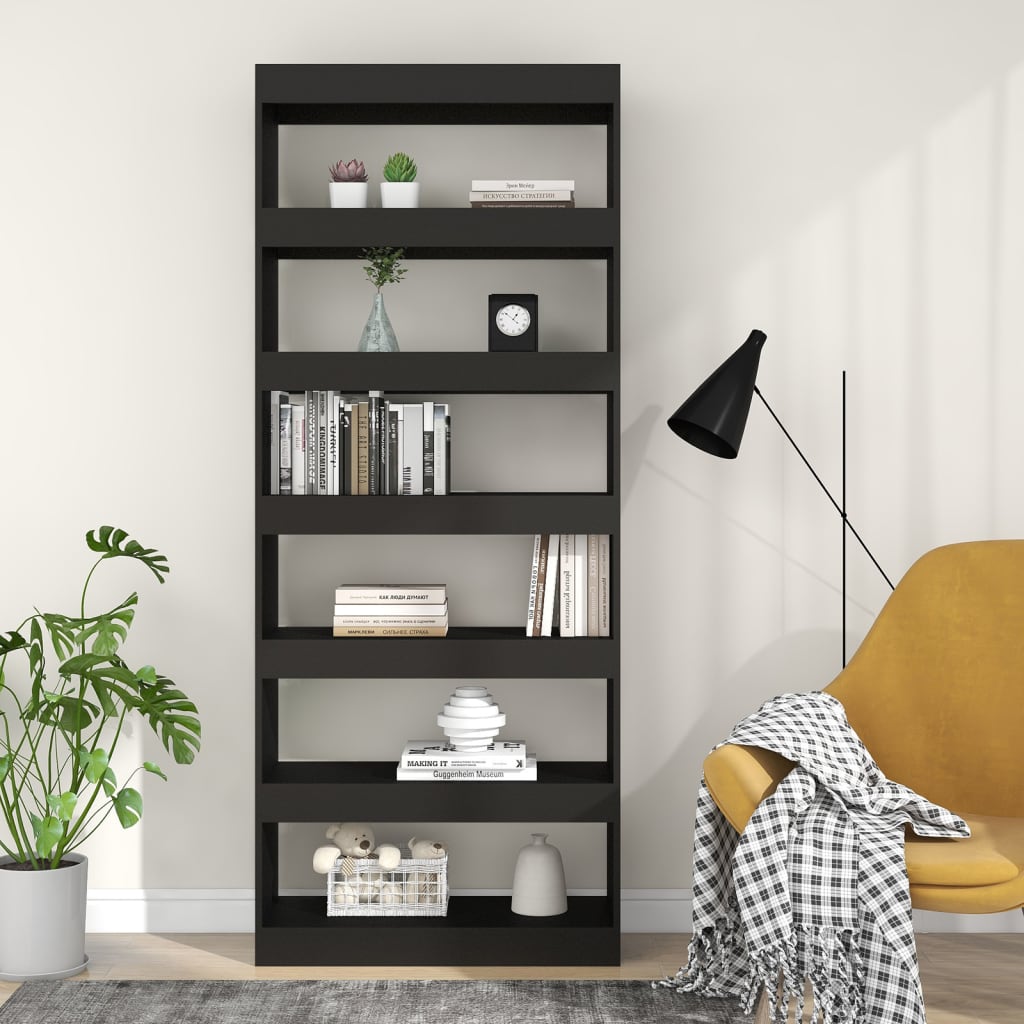 Book Cabinet/Room Divider 80X30X198 Cm Engineered Wood