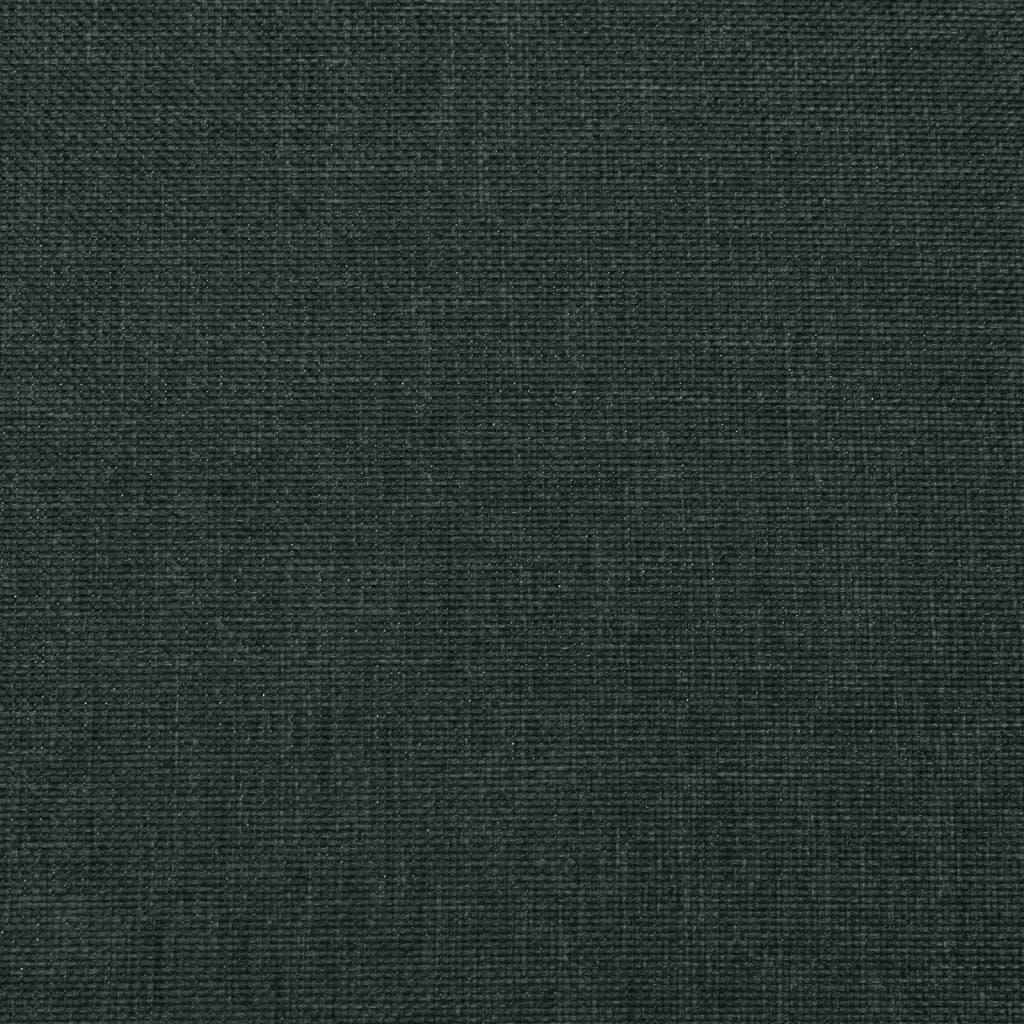 Recliner Chair Dark Green Fabric