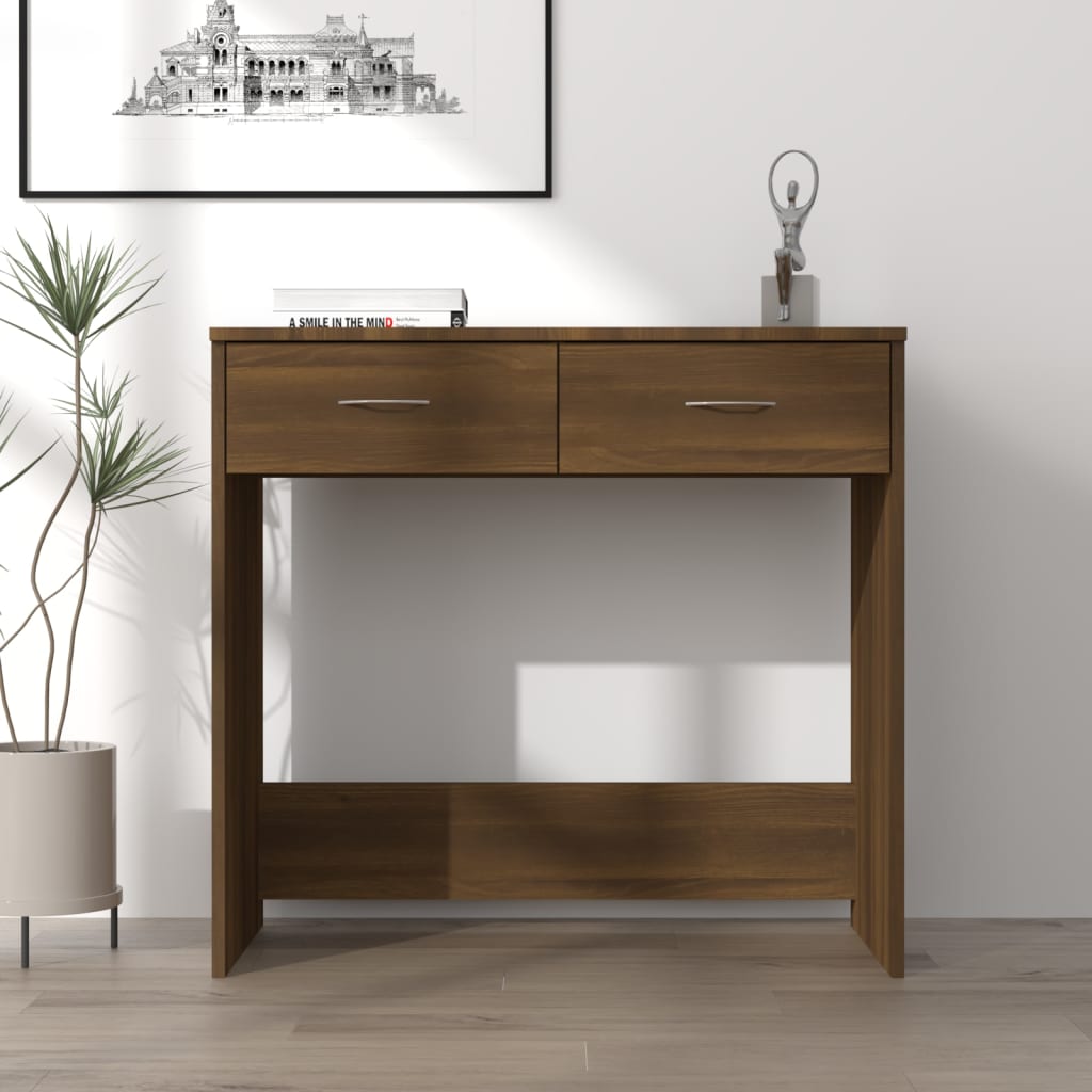 Desk 80X40X75 Cm Engineered Wood