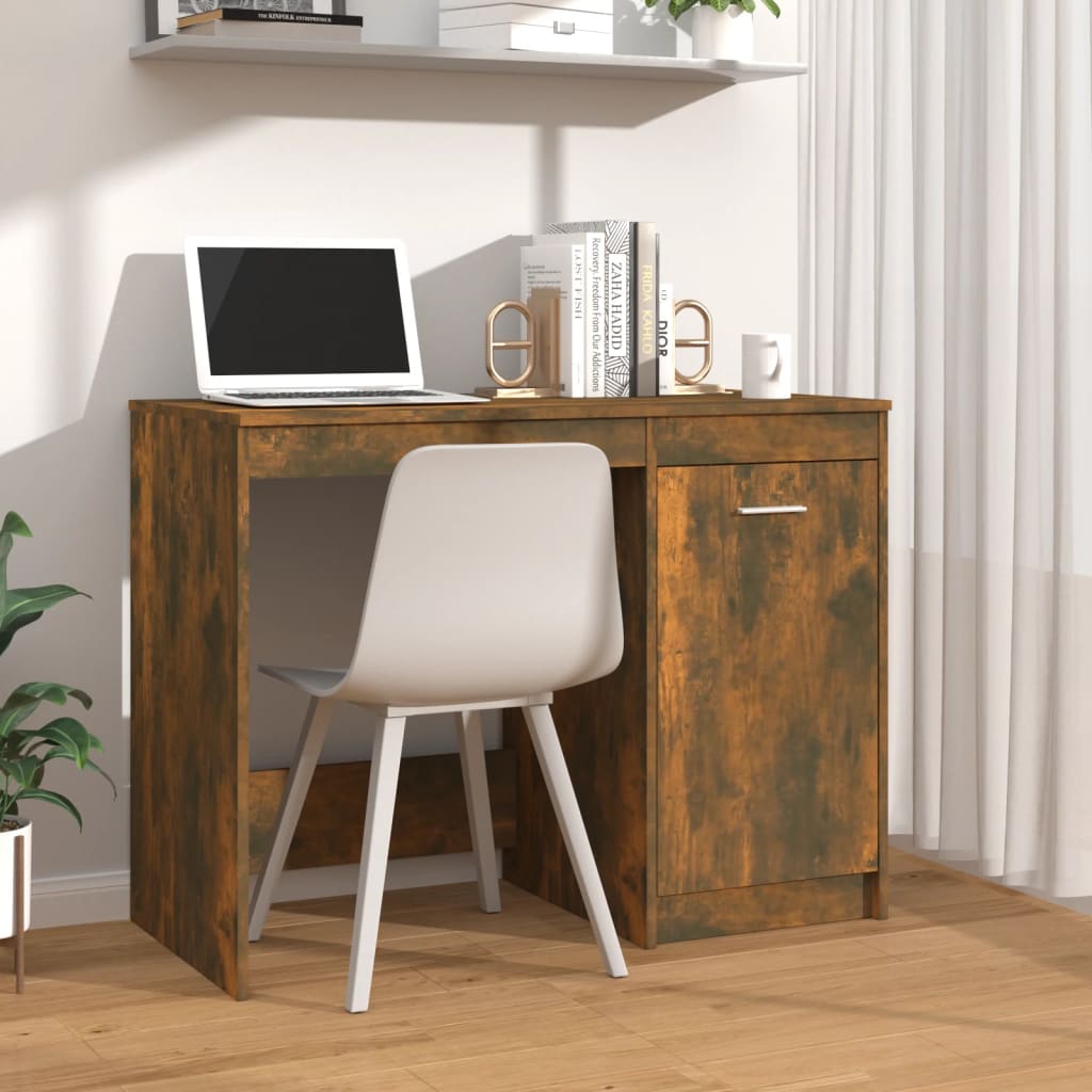 Desk 100X50X76 Cm Engineered Wood