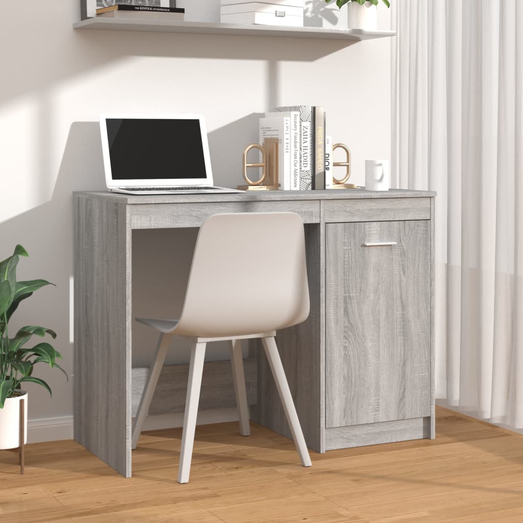 Desk 100X50X76 Cm Engineered Wood