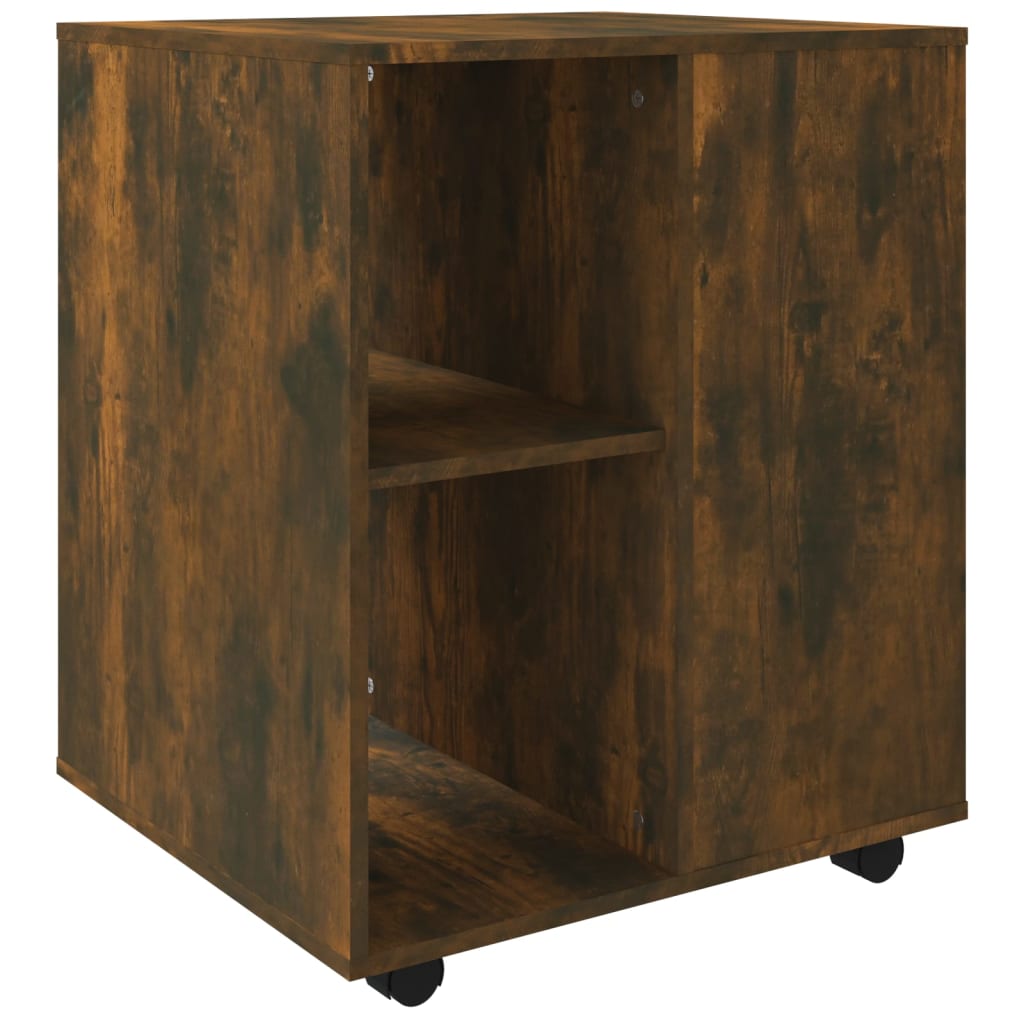 Rolling Cabinet 60X53X72 Cm Engineered Wood