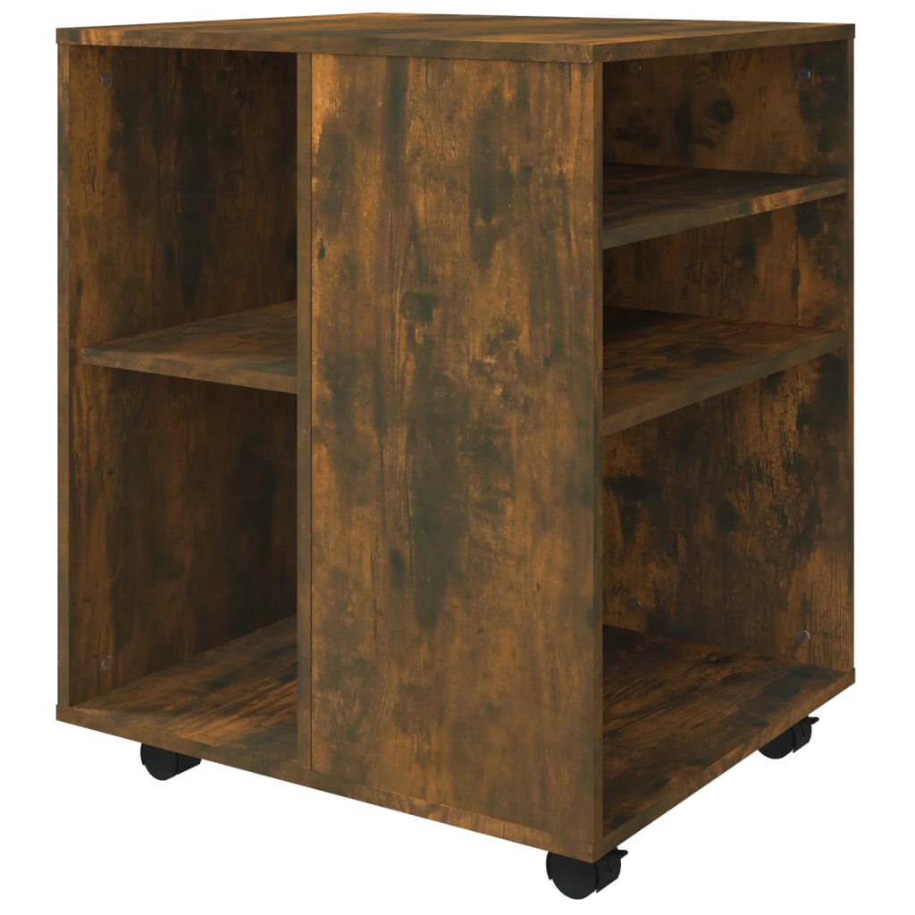 Rolling Cabinet 60X53X72 Cm Engineered Wood