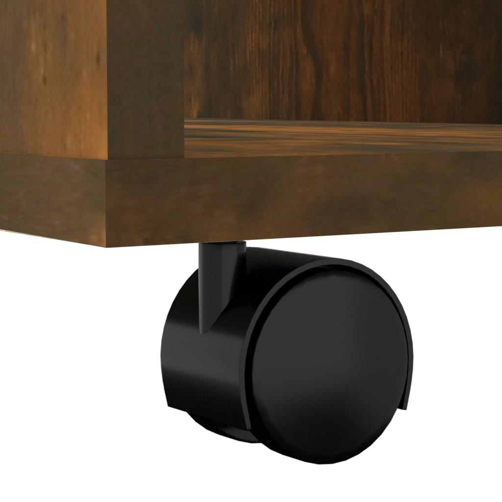 Rolling Cabinet 60X53X72 Cm Engineered Wood
