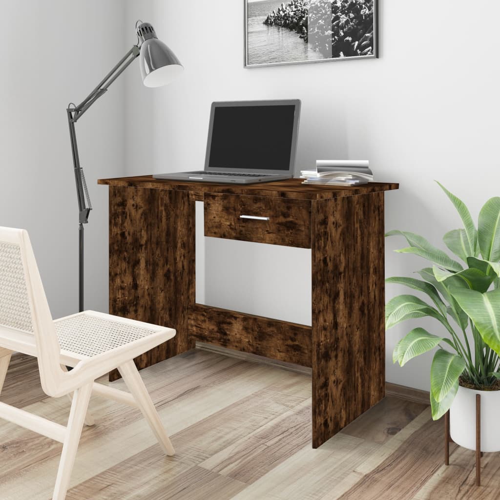 Desk 100X50X76 Cm Engineered Wood