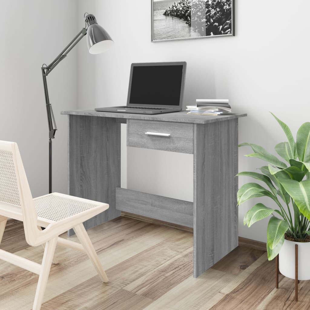 Desk 100X50X76 Cm Engineered Wood