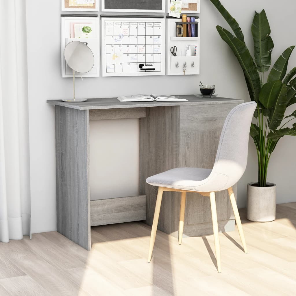 Desk 100X50X76 Cm Engineered Wood