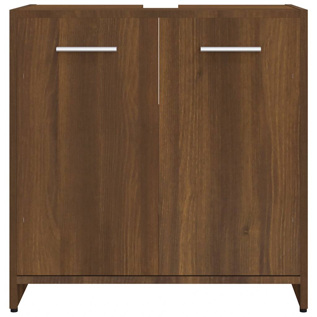 Bathroom Cabinet 60X33X60 Cm Engineered Wood