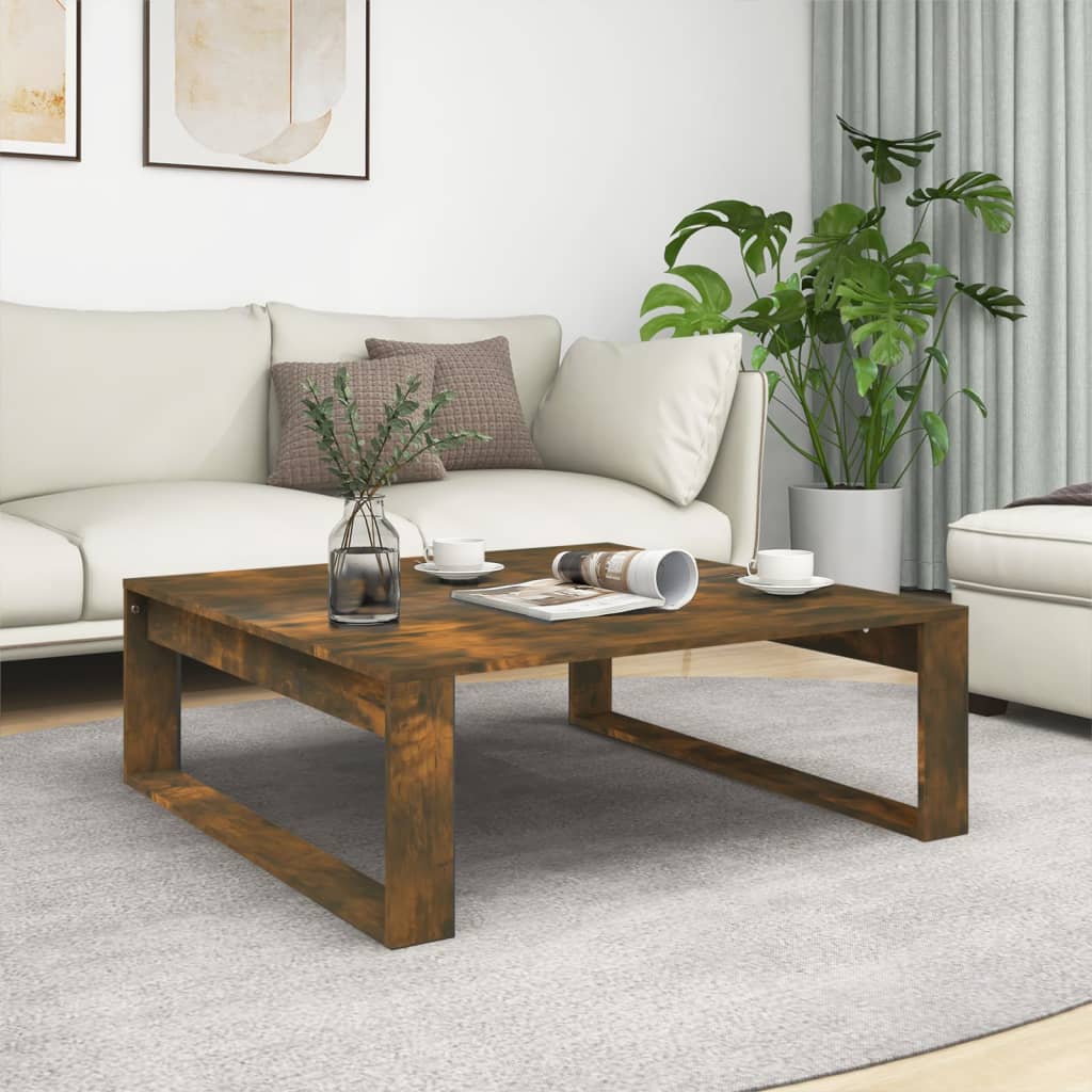 Side Table 50X50X35 Cm Engineered Wood