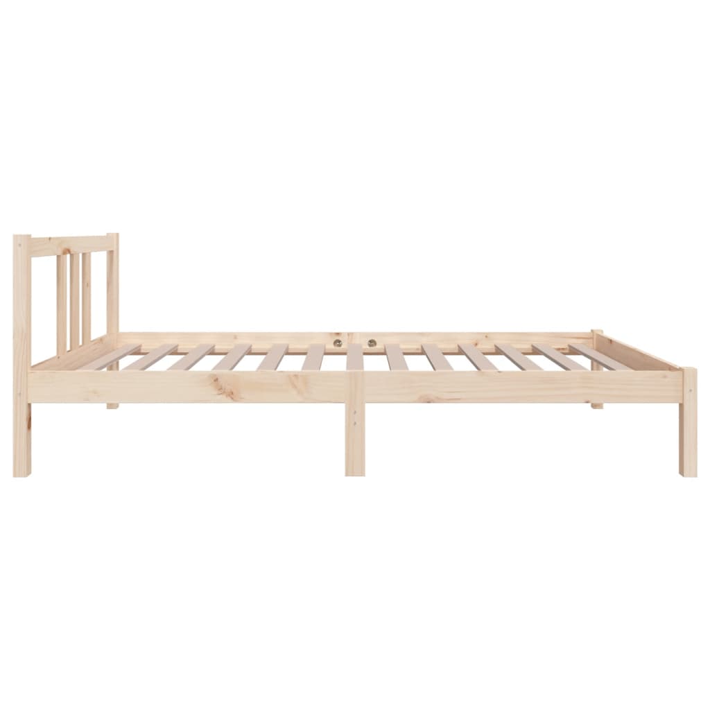 Bed Frame Without Mattress Solid Wood Single Single