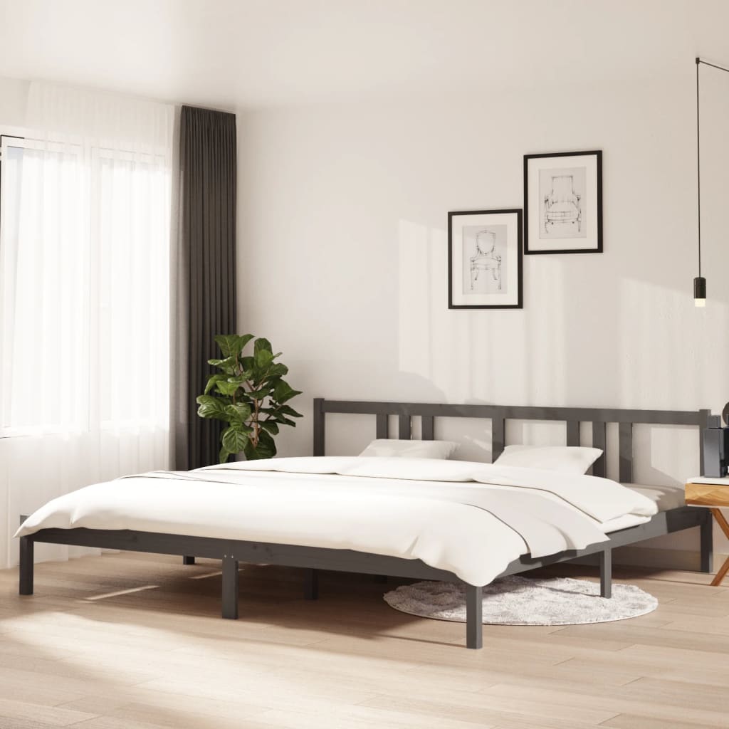 Bed Frame Without Mattress Solid Wood Single Single