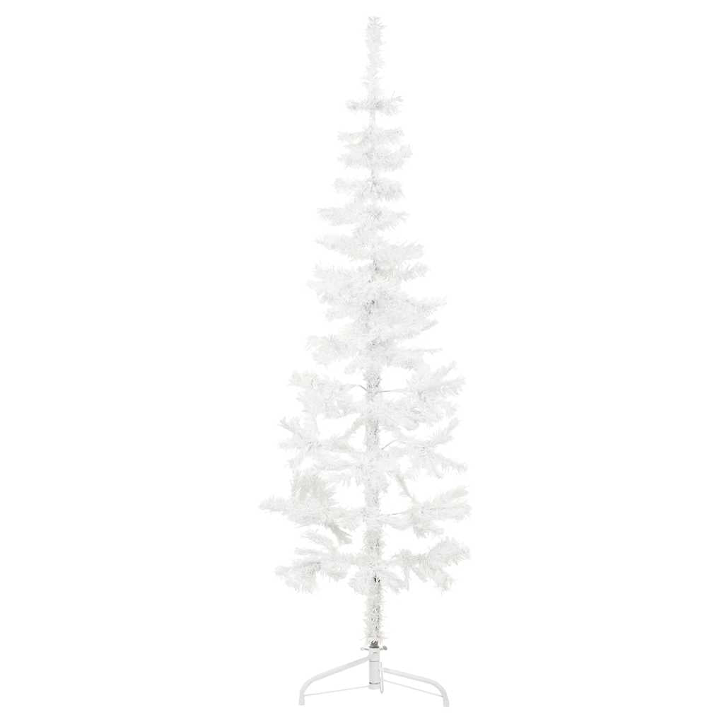 Slim Artificial Half Christmas Tree With Stand