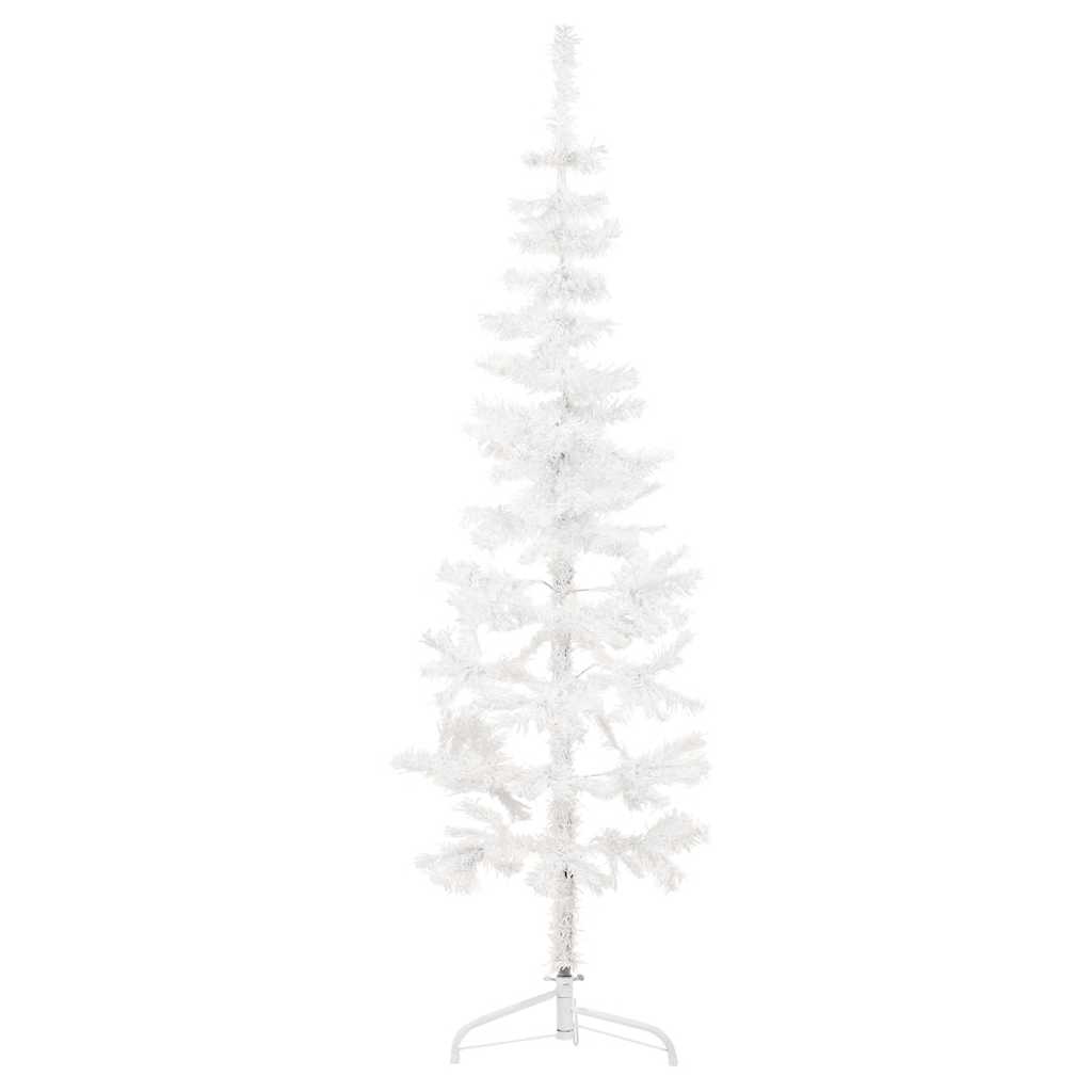 Slim Artificial Half Christmas Tree With Stand