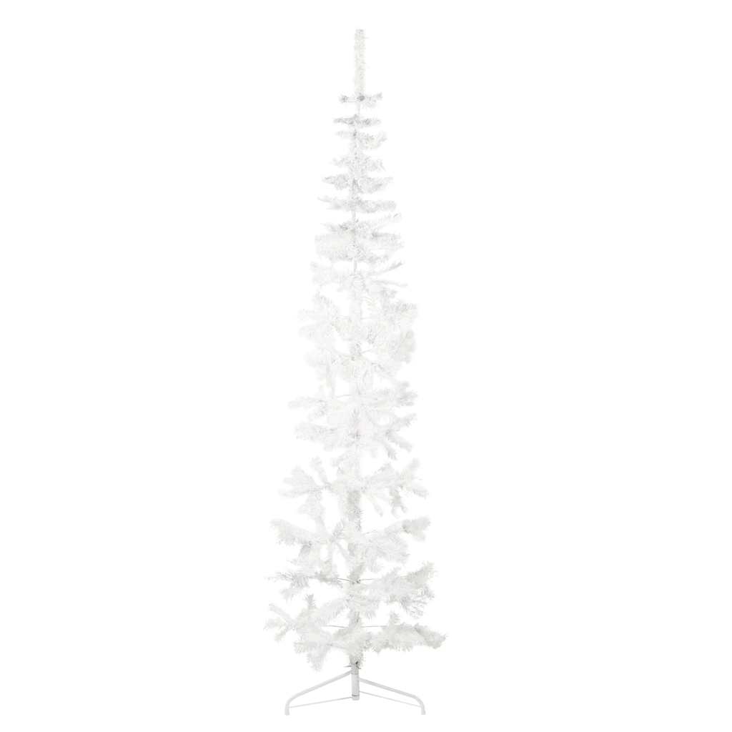 Slim Artificial Half Christmas Tree With Stand