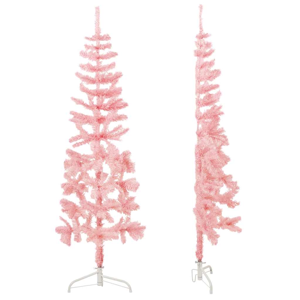 Slim Artificial Half Christmas Tree With Stand