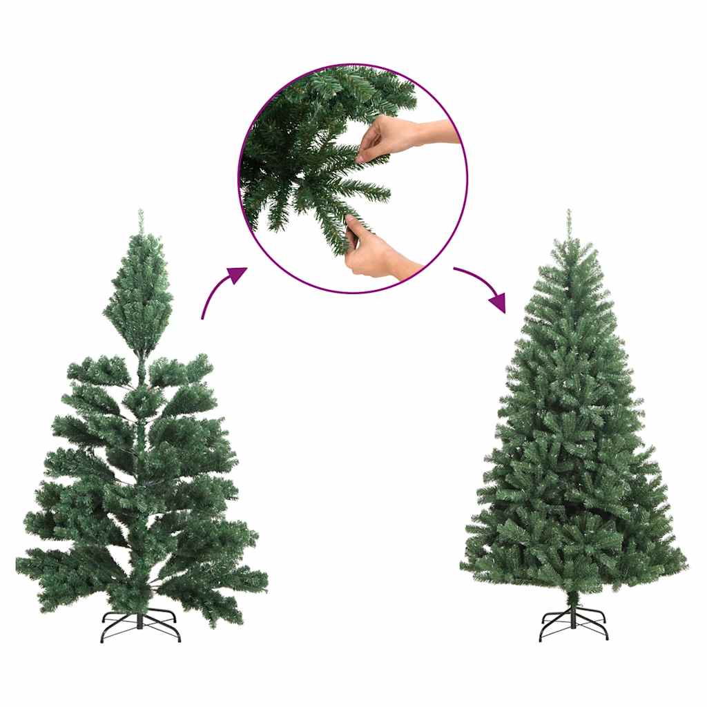 Slim Artificial Half Christmas Tree With Stand