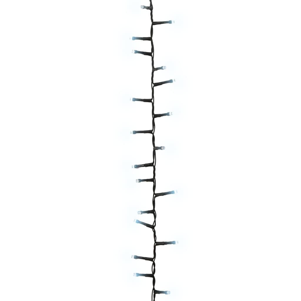 Compact Led String With 400 Leds Cold White Pvc