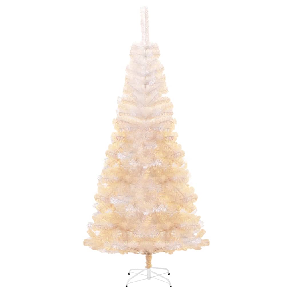 Artificial Christmas Tree With Iridescent Tips 240 Cm Pvc
