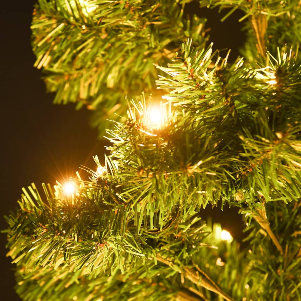 Swirl Pre-Lit Christmas Tree With Stand 150 Cm Pvc