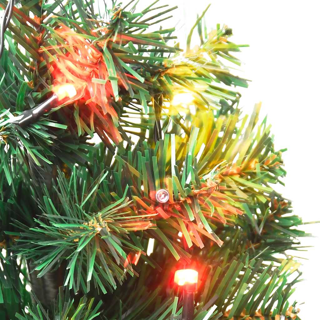 Christmas Pathway Trees 6 Pcs With Leds 45 Cm Pvc