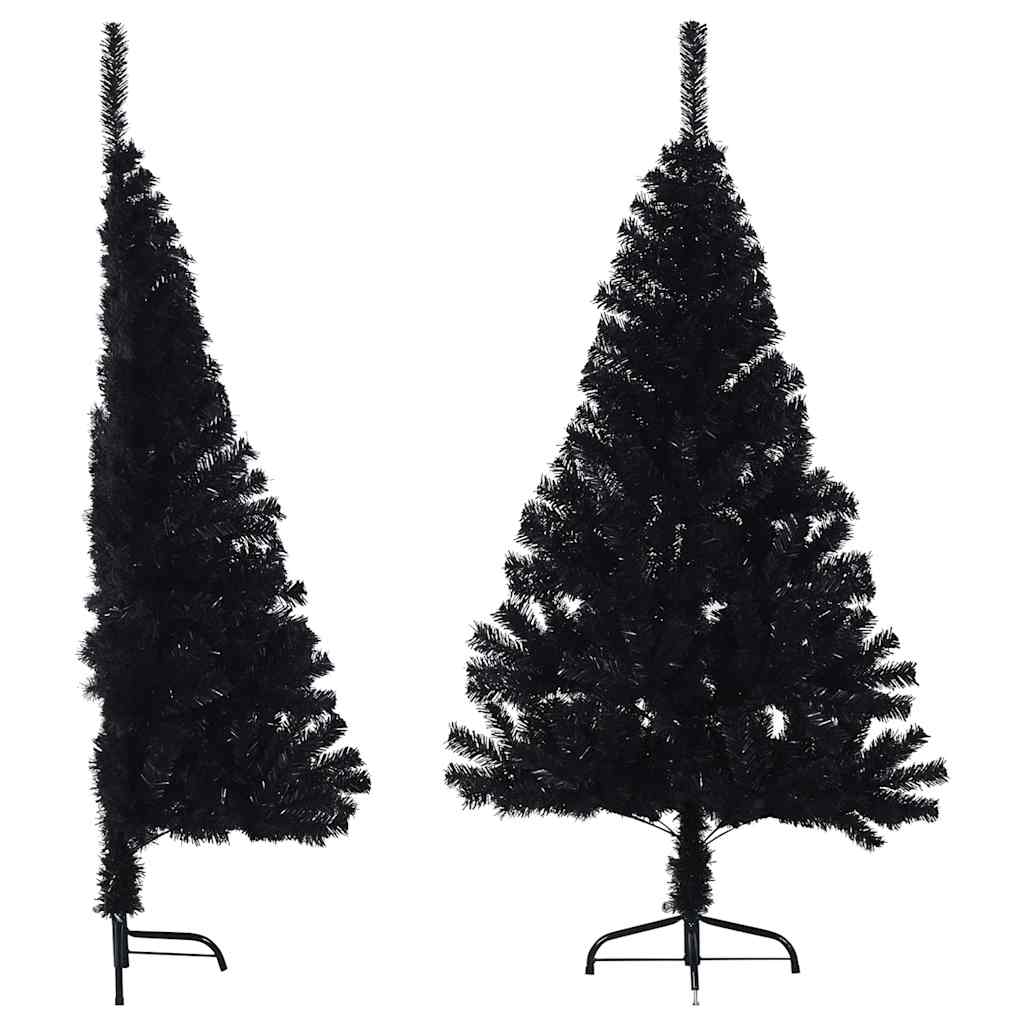 Artificial Half Christmas Tree With Stand 240 Cm Pvc