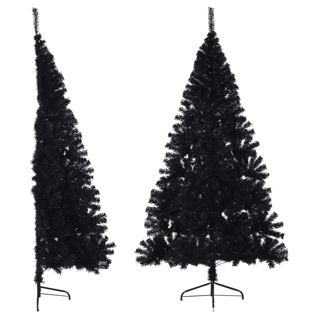 Artificial Half Christmas Tree With Stand 240 Cm Pvc