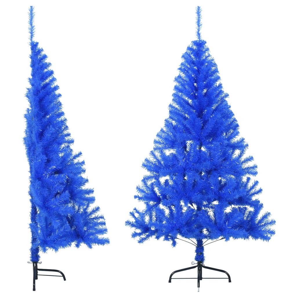 Artificial Half Christmas Tree With Stand 240 Cm Pvc