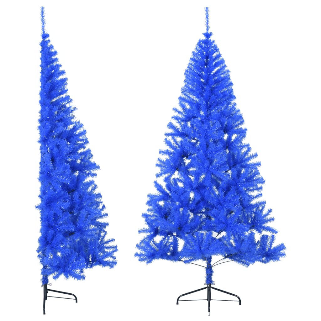 Artificial Half Christmas Tree With Stand 240 Cm Pvc