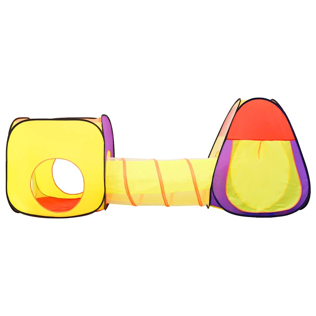 Children Play Tent With 250 Balls Multicolour 255X80X100 Cm