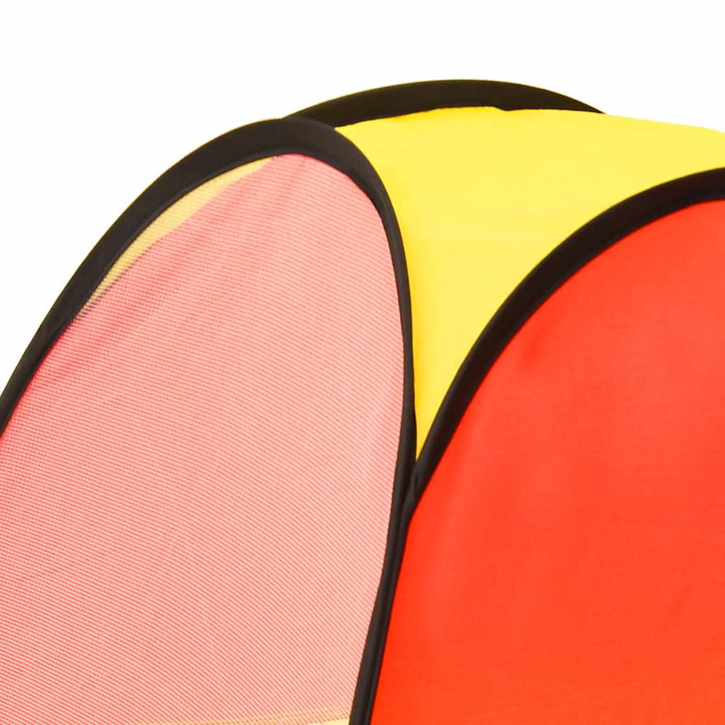 Children Play Tent With 250 Balls Multicolour 255X80X100 Cm