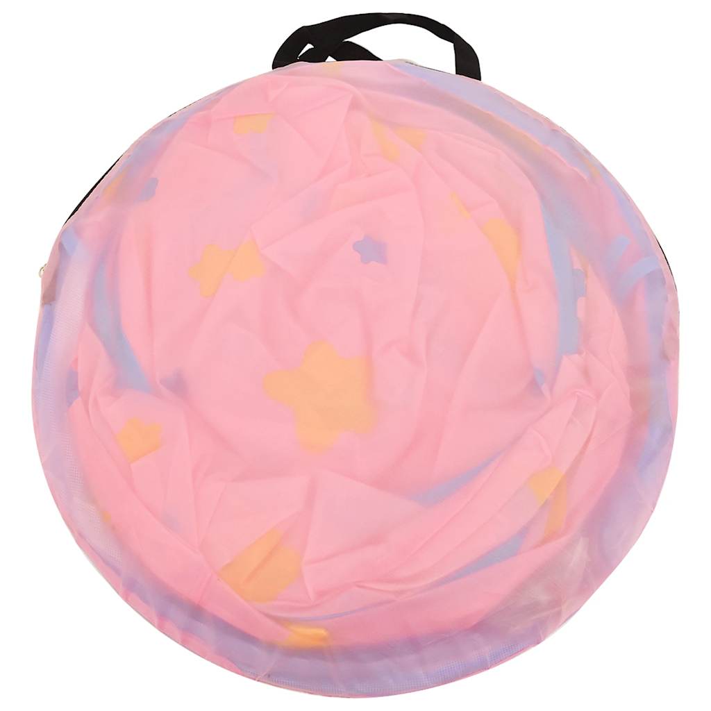 Children Play Tent With 250 Balls Pink 301X120X128 Cm