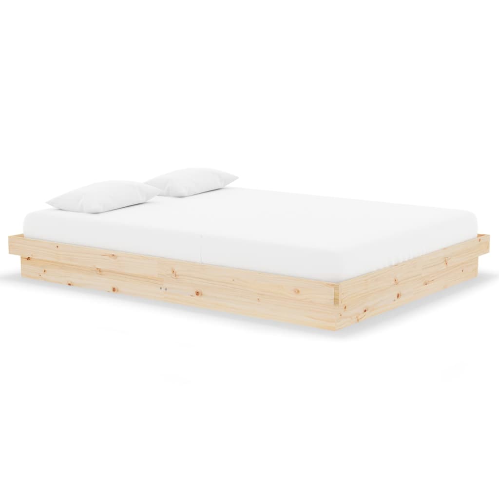 Bed Frame Without Mattress Solid Wood