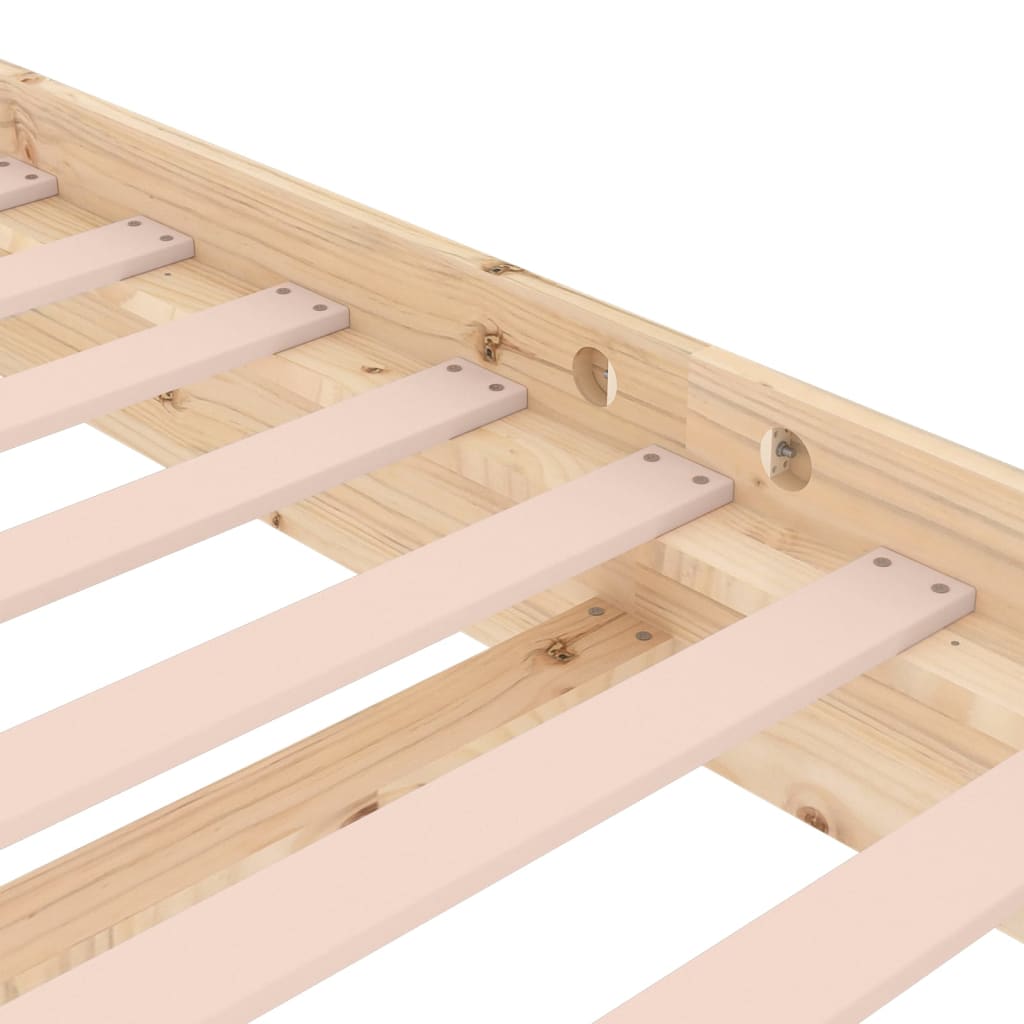 Bed Frame Without Mattress Solid Wood