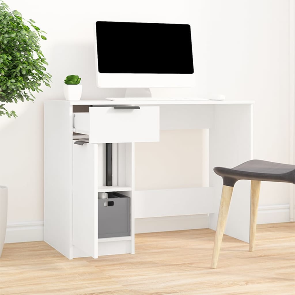 Desk 100X50X75 Cm Engineered Wood