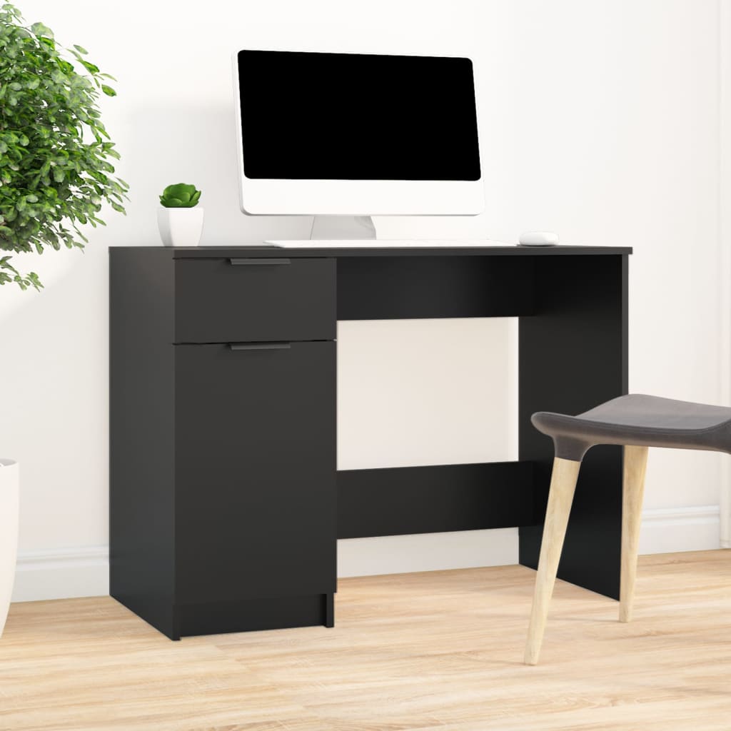 Desk 100X50X75 Cm Engineered Wood