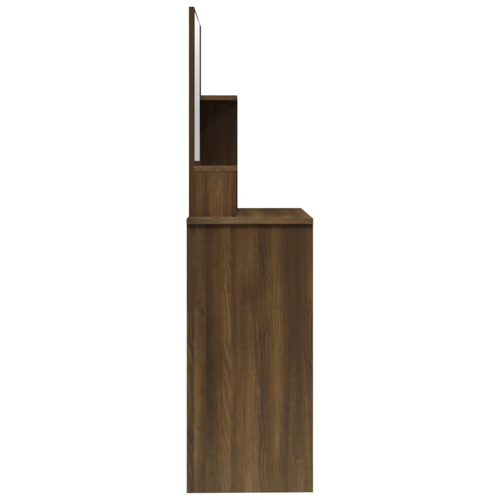 Dressing Table With Mirror 86.5X35X136 Cm
