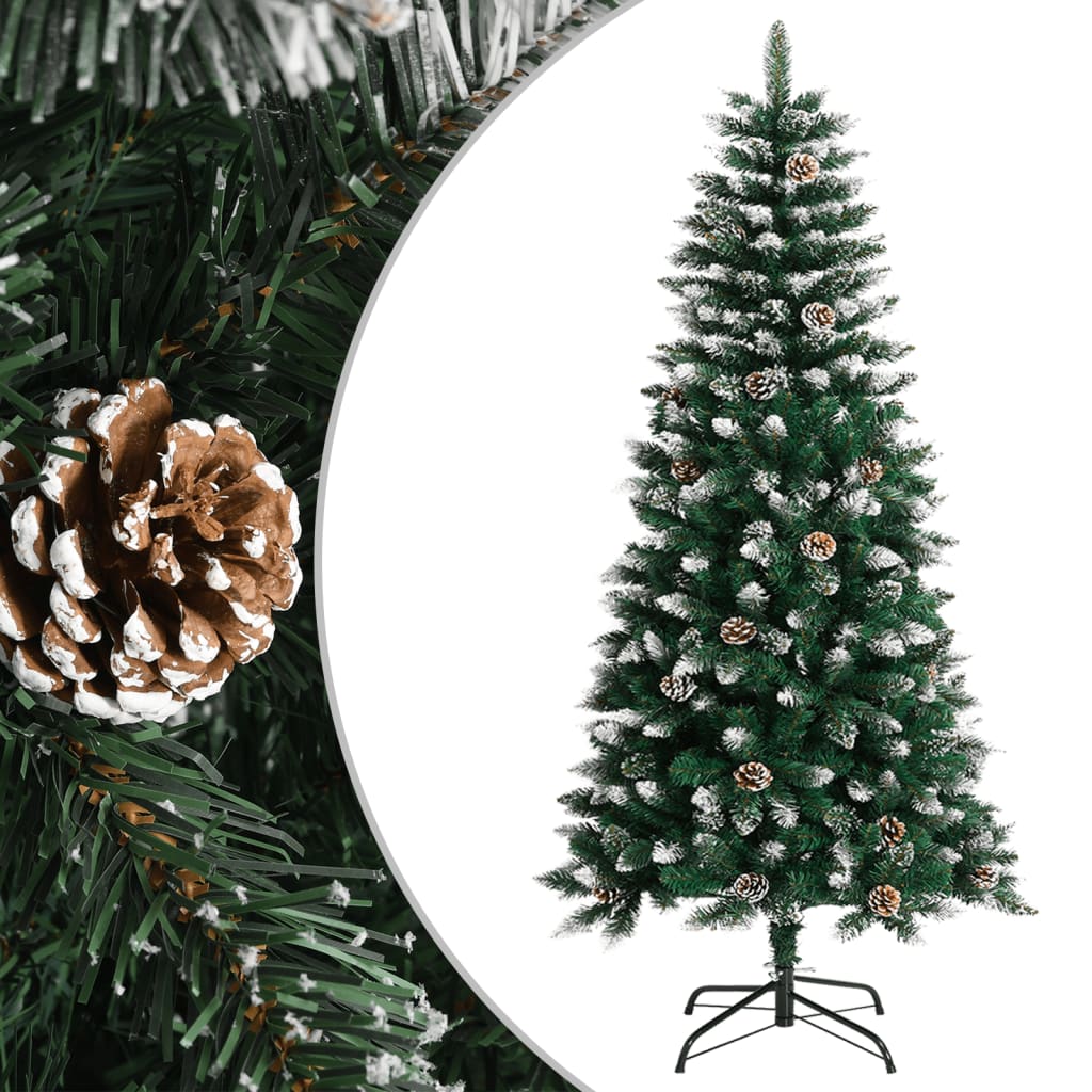 Artificial Christmas Tree With Stand Green Pvc