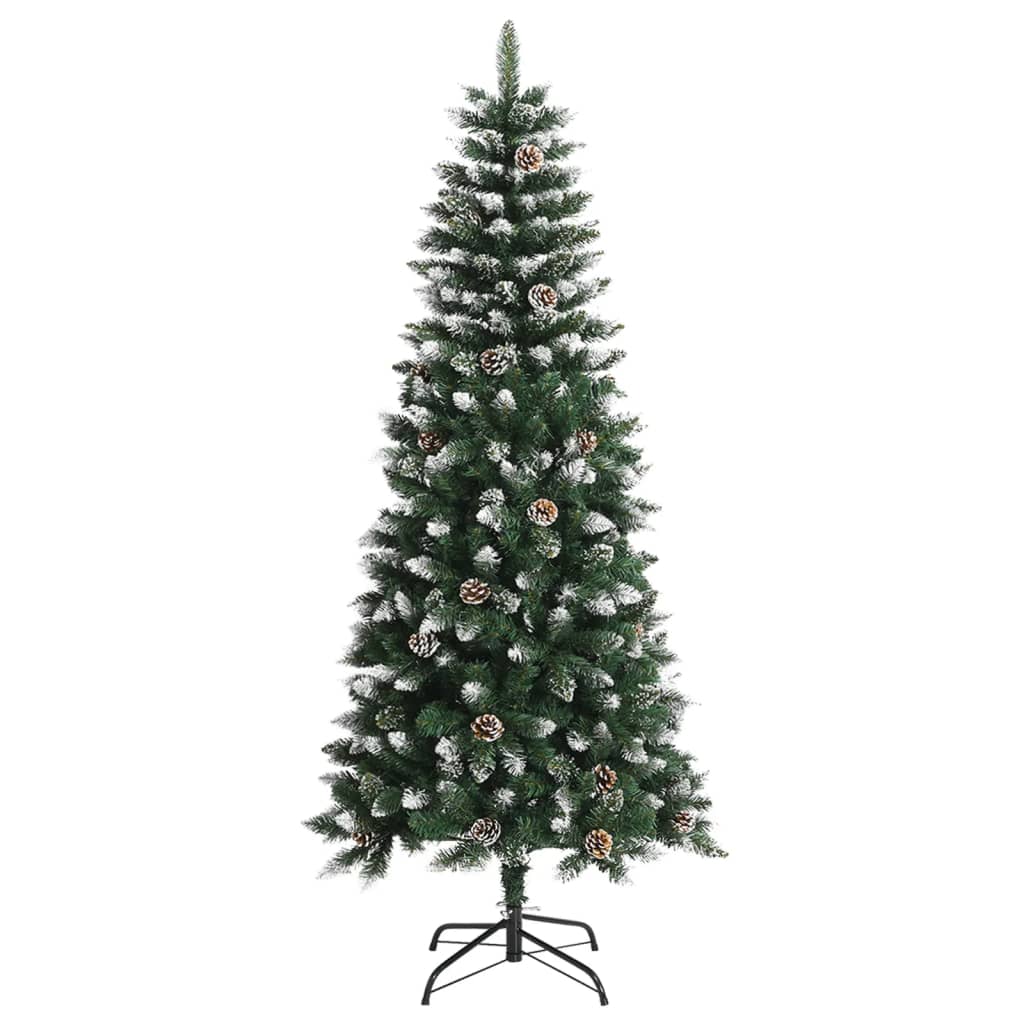 Artificial Christmas Tree With Stand Green Pvc