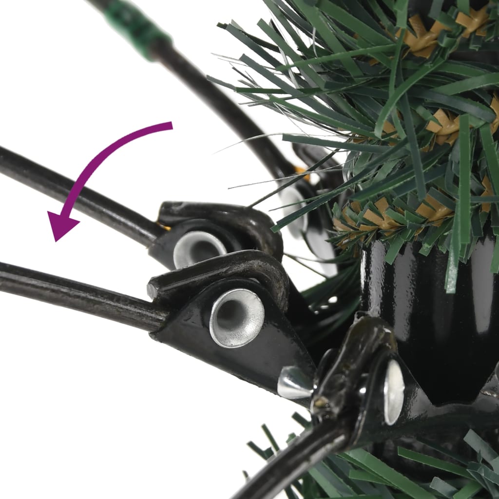 Artificial Christmas Tree With Stand Green Pvc