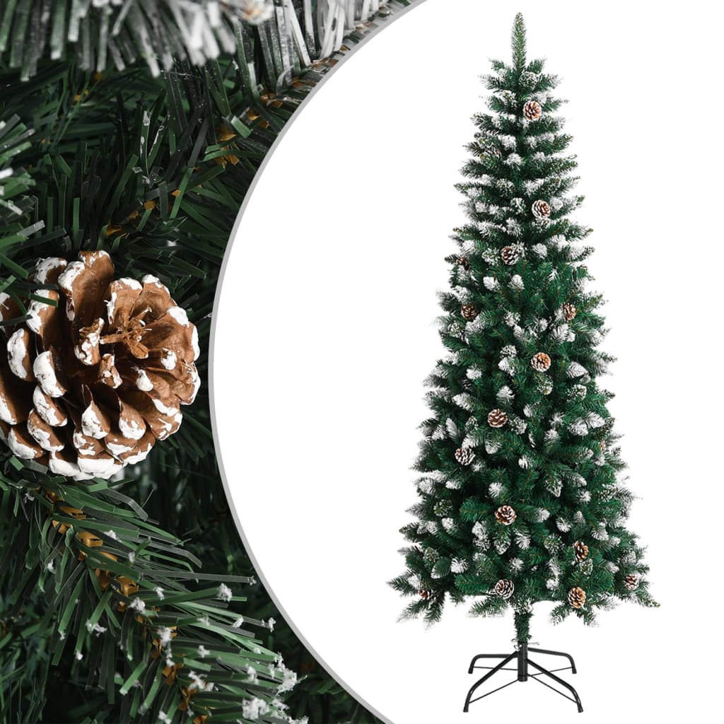 Artificial Christmas Tree With Stand Green Pvc