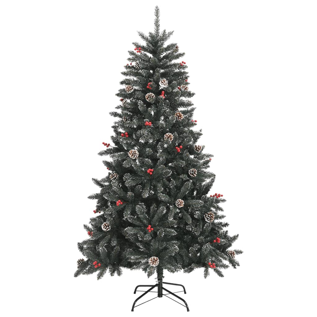 Artificial Christmas Tree With Stand Green Pvc