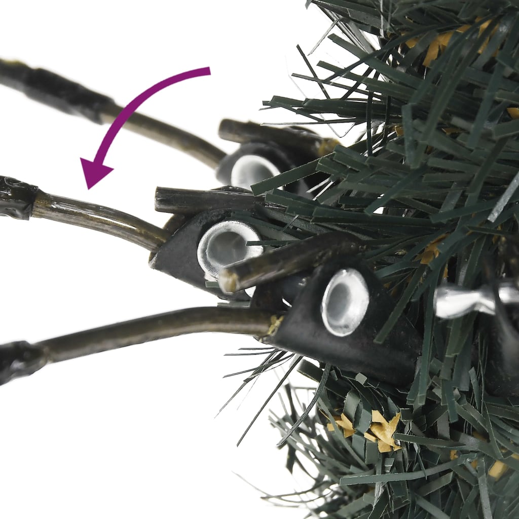 Artificial Christmas Tree With Stand Green Pvc