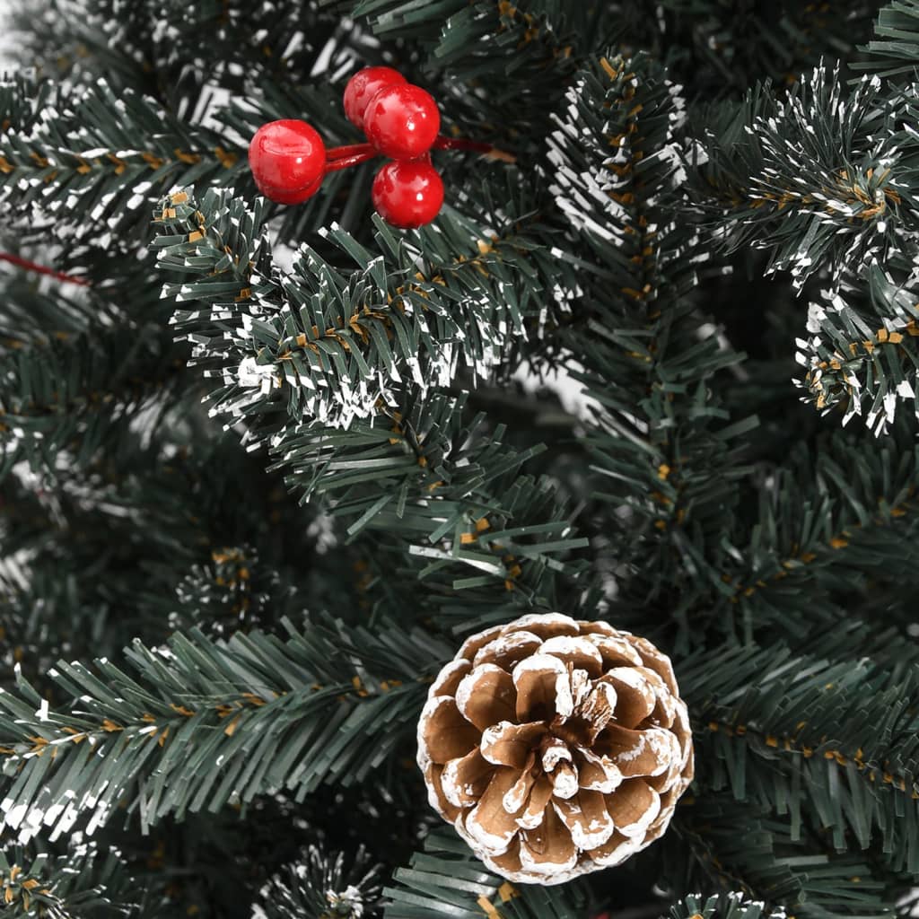 Artificial Christmas Tree With Stand Green Pvc