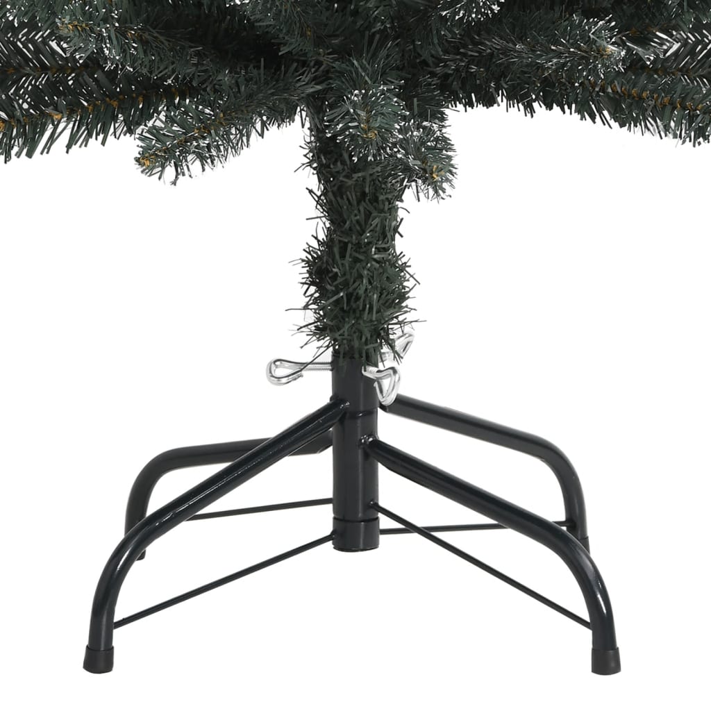 Artificial Slim Christmas Tree With Stand Green Pvc