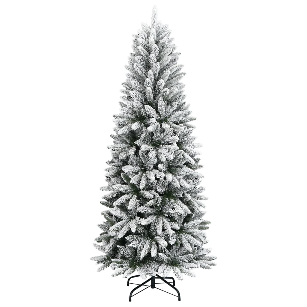 Artificial Christmas Tree With Flocked Snow Pvc&Pe