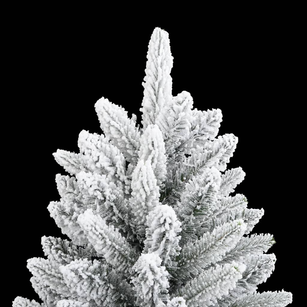 Artificial Christmas Tree With Flocked Snow Pvc&Pe
