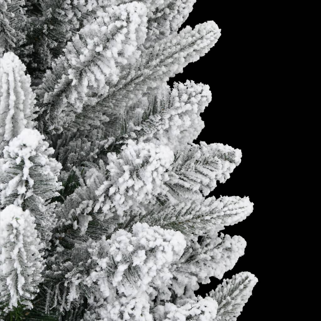 Artificial Christmas Tree With Flocked Snow Pvc&Pe