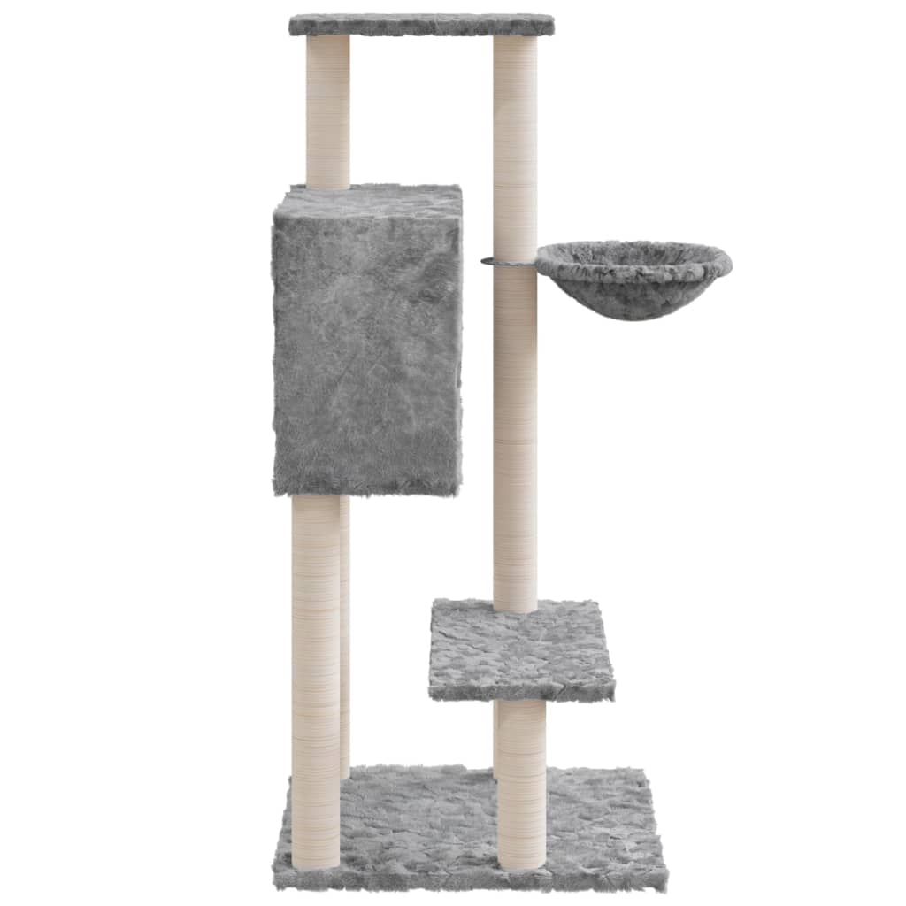 Cat Tree With Sisal Scratching Posts 108.5 Cm