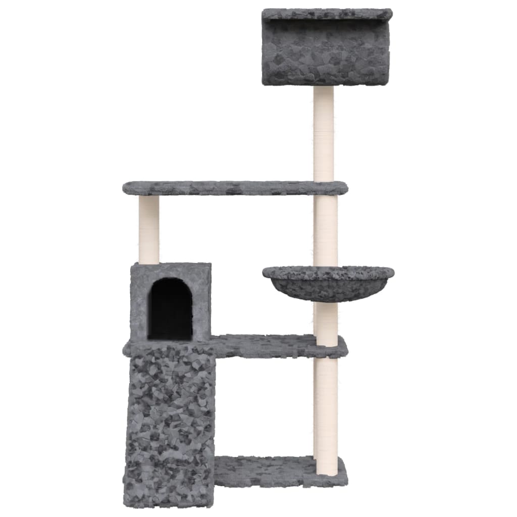 Cat Tree With Sisal Scratching Posts 131 Cm